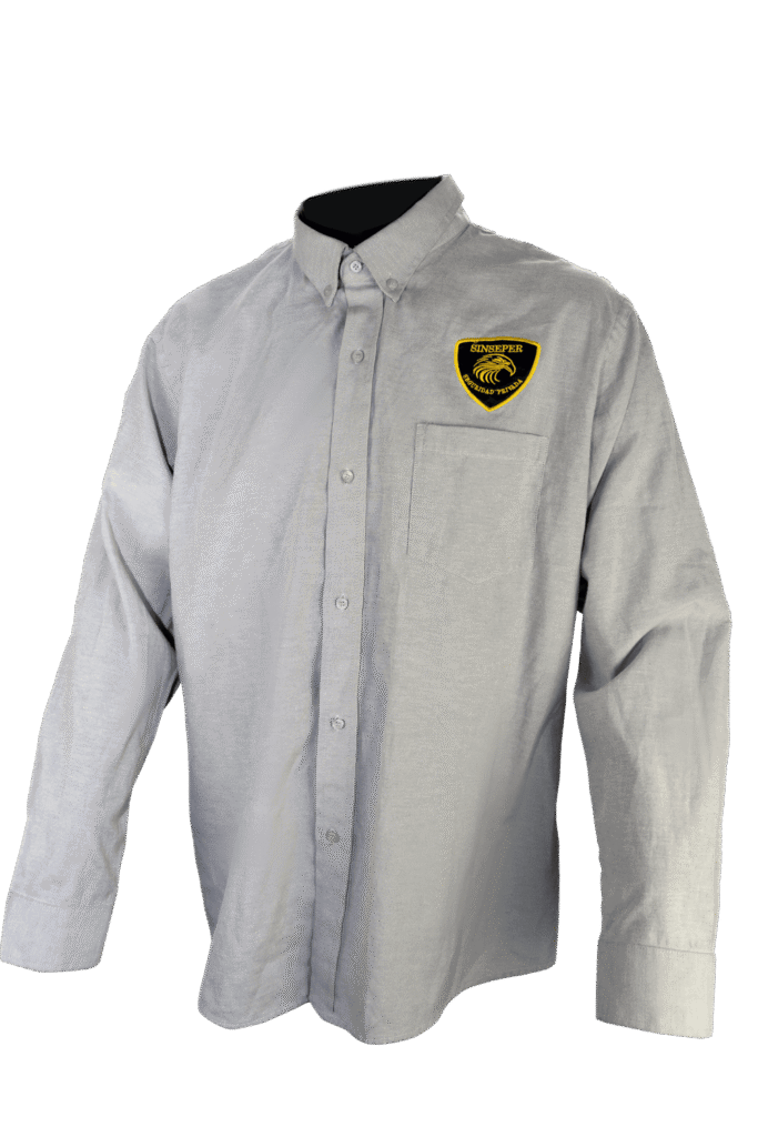 Camisa manga larga institucional