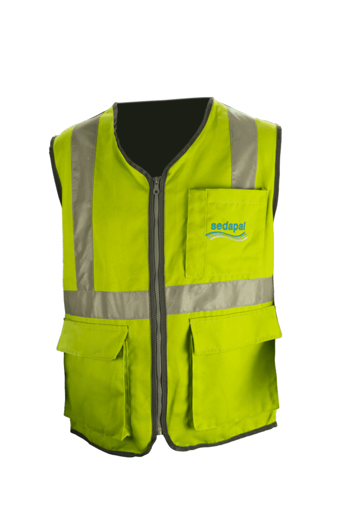 Chaleco de Dril en 100% polyester