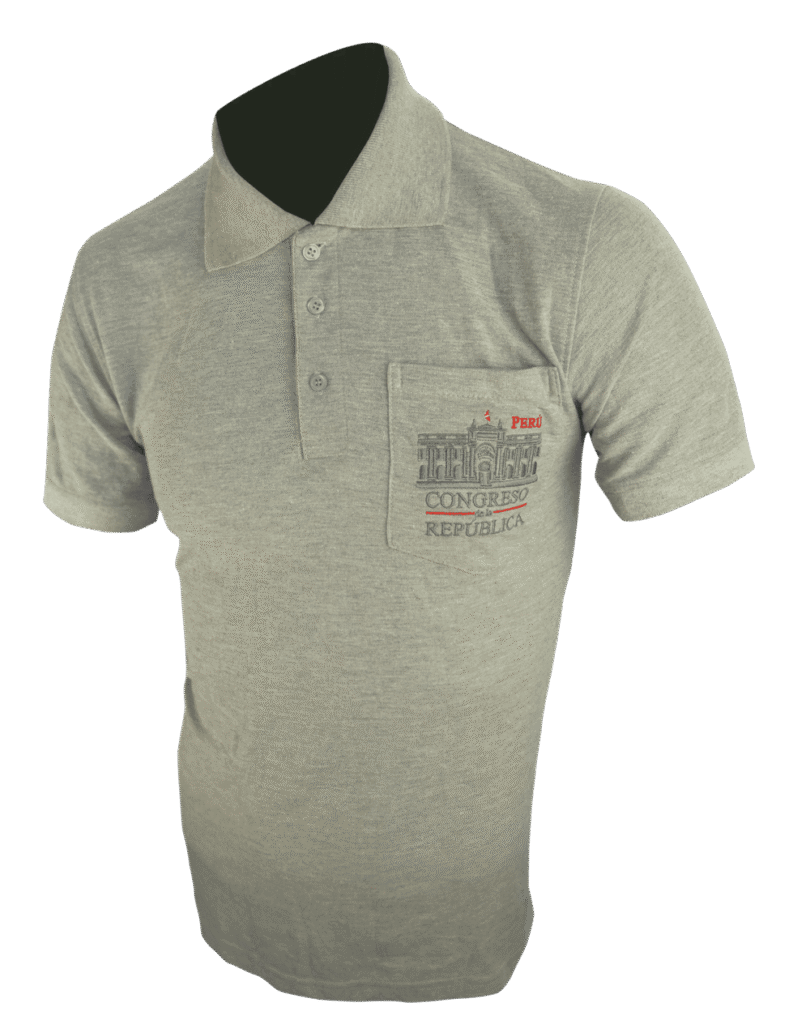 Polo cuello camiseros bordado