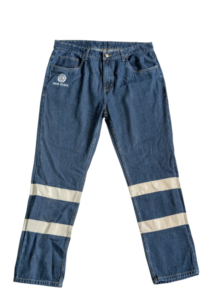 Pantalon Clasico 14 Onz + Cinta reflectiva 2 ruedos z